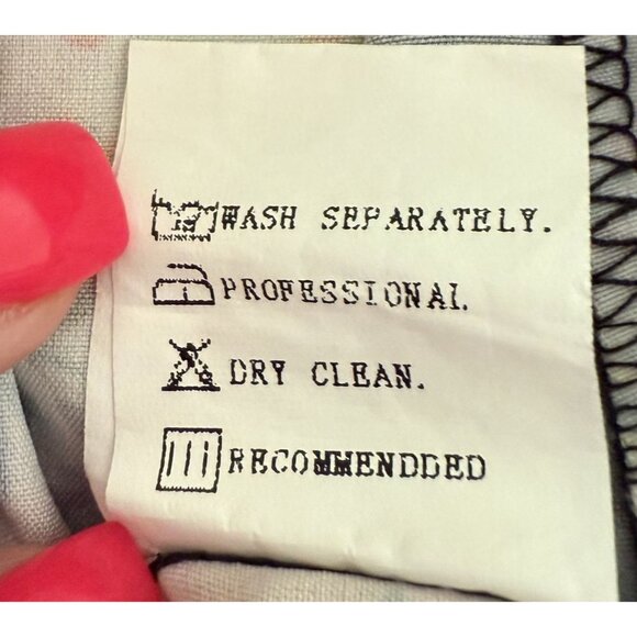 Misslook Women's Black Floral Skull Print V-Neck Long Sleeve Blouse Size S GUC - Picture 7 of 7